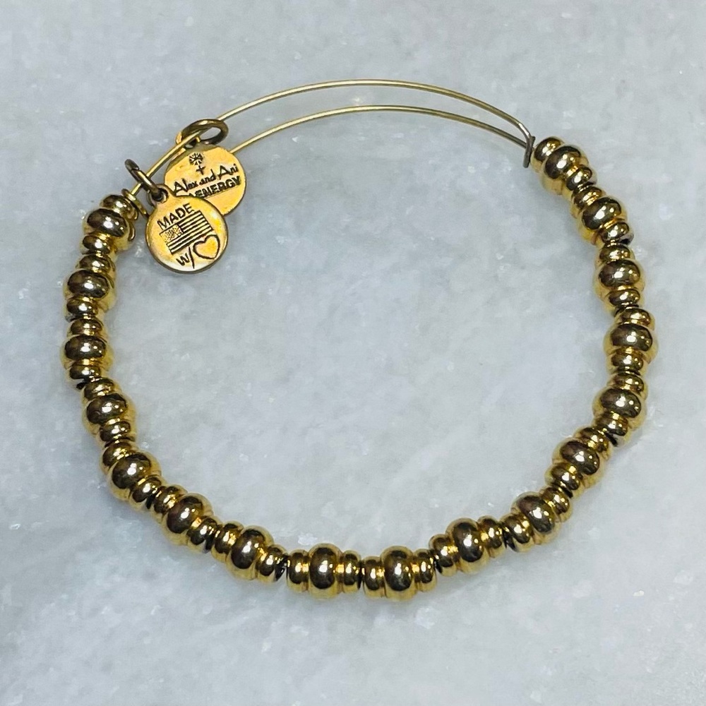 3 for $20*** Alex & Ani Bracelet Beaded Gold 274
